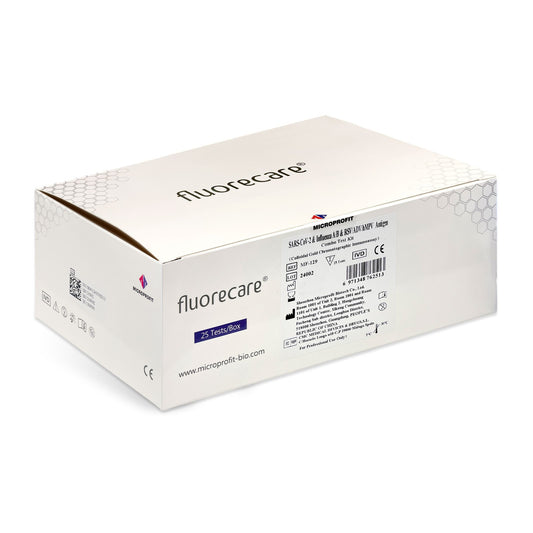 6in1 fluorecare® Profi Kombi-Test (Covid-19, Influenza A/B, RSV, ADV, hMPV)