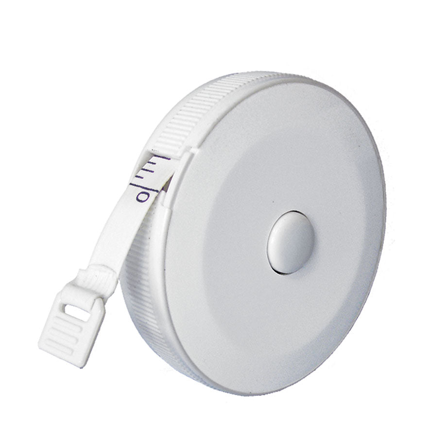 Bandmaß / Maßband im Kunststoffgehäuse 2 m x 7 mm- ratiomed