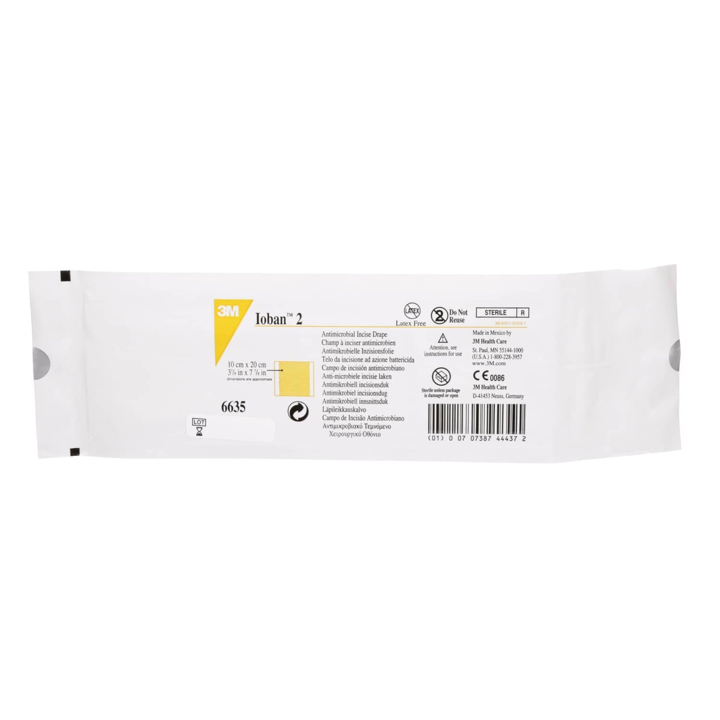 3M™ Ioban™ 2 Antimikrobielle Inzisionsfolie