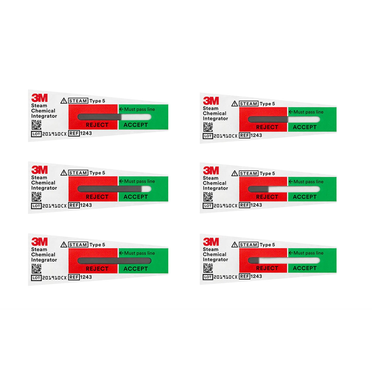 3M™ Attest™ Dampf-Chemikalien-Indikator | günstig kaufen