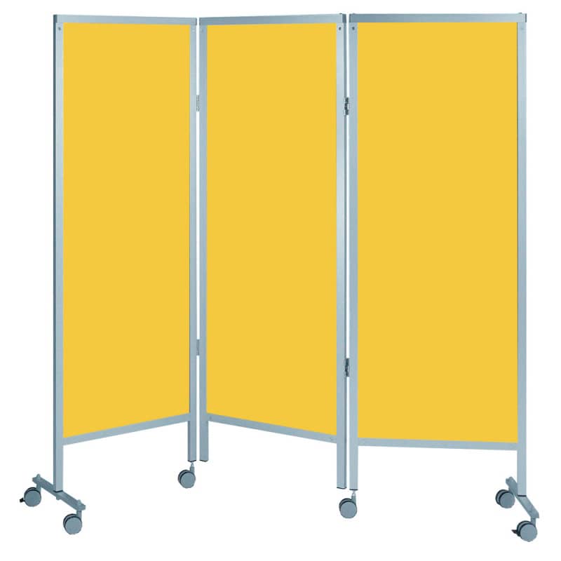 Paravent mit Rollen