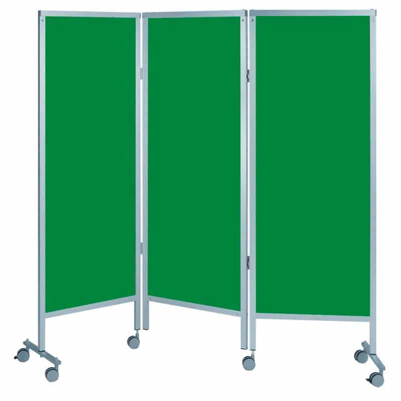 Paravent mit Rollen