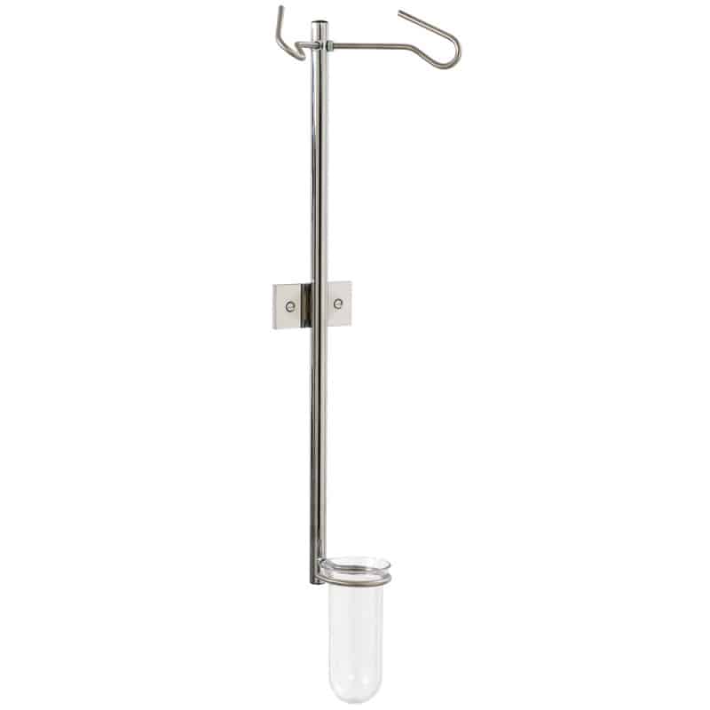 Wand-Infusionshalter inklusive Tropfglas