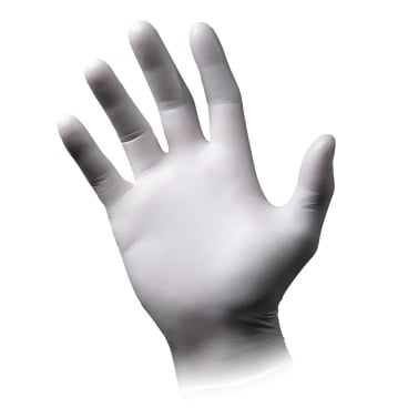 ECO-PLUS Nitrilhandschuhe, puderfrei, weiß
