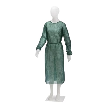 MED-COMFORT Einwegkittel, Vlies, grün, 140 cm