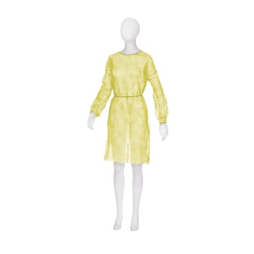 MED-COMFORT Einwegkittel, Vlies, grün, 115 cm