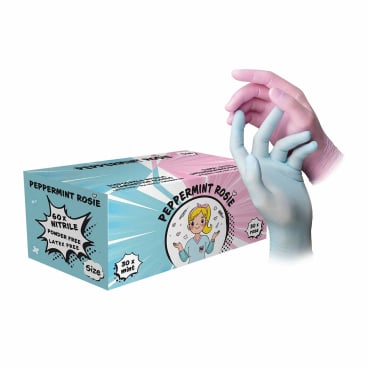 Style Peppermint Rosie Nitrilhandschuhe, puderfrei, farbmix