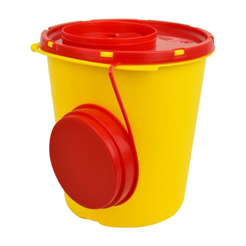 Kanülenabwurfbehälter