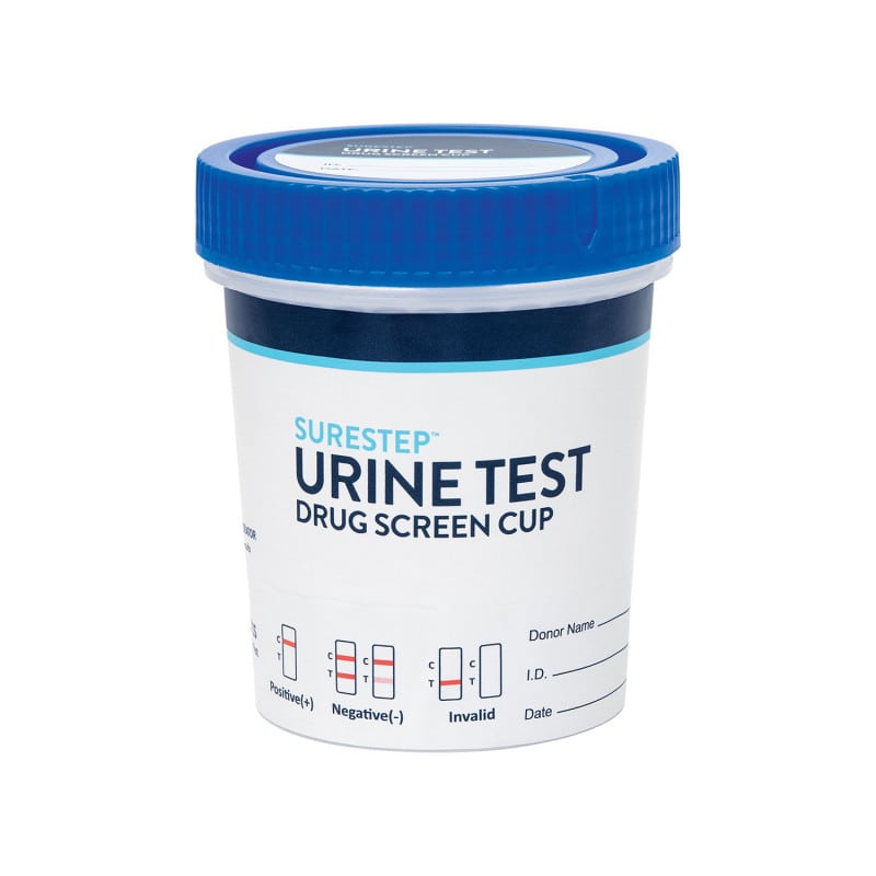 wie lange kann man urin im becher aufbewahren SureStep™ Urine Test Drug Screen Cup (16) – Med-Praxisbedarf