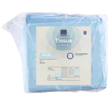 ABENA® Bettschutzunterlage Abri-Cell, 8-lagig, 17g, hellblau