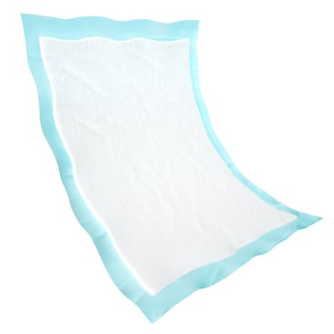 ABENA® Einweg-Unterlage, Flocken Classic, 60 x 90 cm, blau