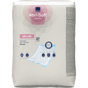 ABENA® Einweg-Unterlage, mit SAP, unsteril, 60 x 60 cm, blau
