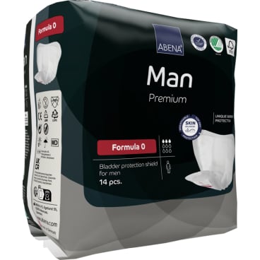 ABENA® Man Premium Formula 0 Inkontinenzhosen, grau