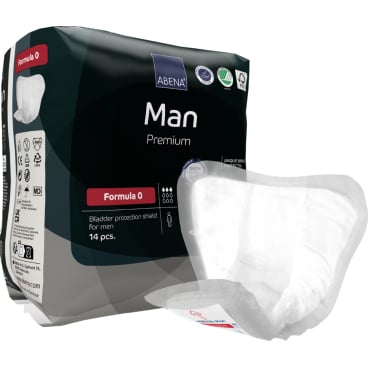 ABENA® Man Premium Formula 0 Inkontinenzhosen, grau