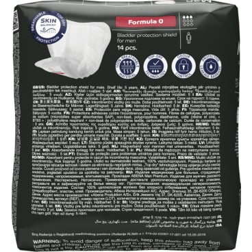ABENA® Man Premium Formula 0 Inkontinenzhosen, grau