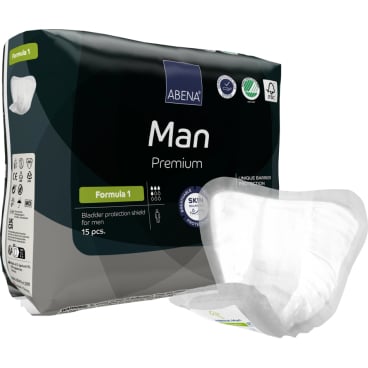 ABENA® Man Premium Formula 1 Inkontinenzhosen, grau