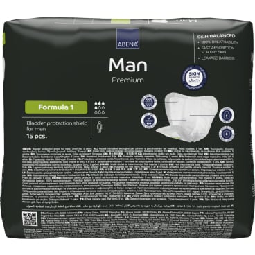ABENA® Man Premium Formula 1 Inkontinenzhosen, grau