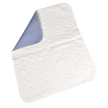 ABENA® Waschbare Bettschutzunterlage, 90x85 cm, hellblau
