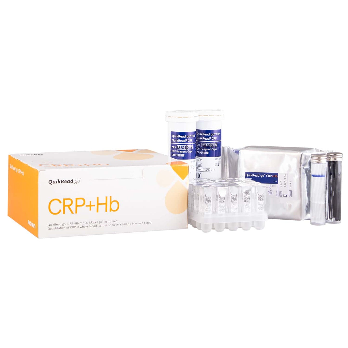 QuikRead go® CRP+Hb Kit