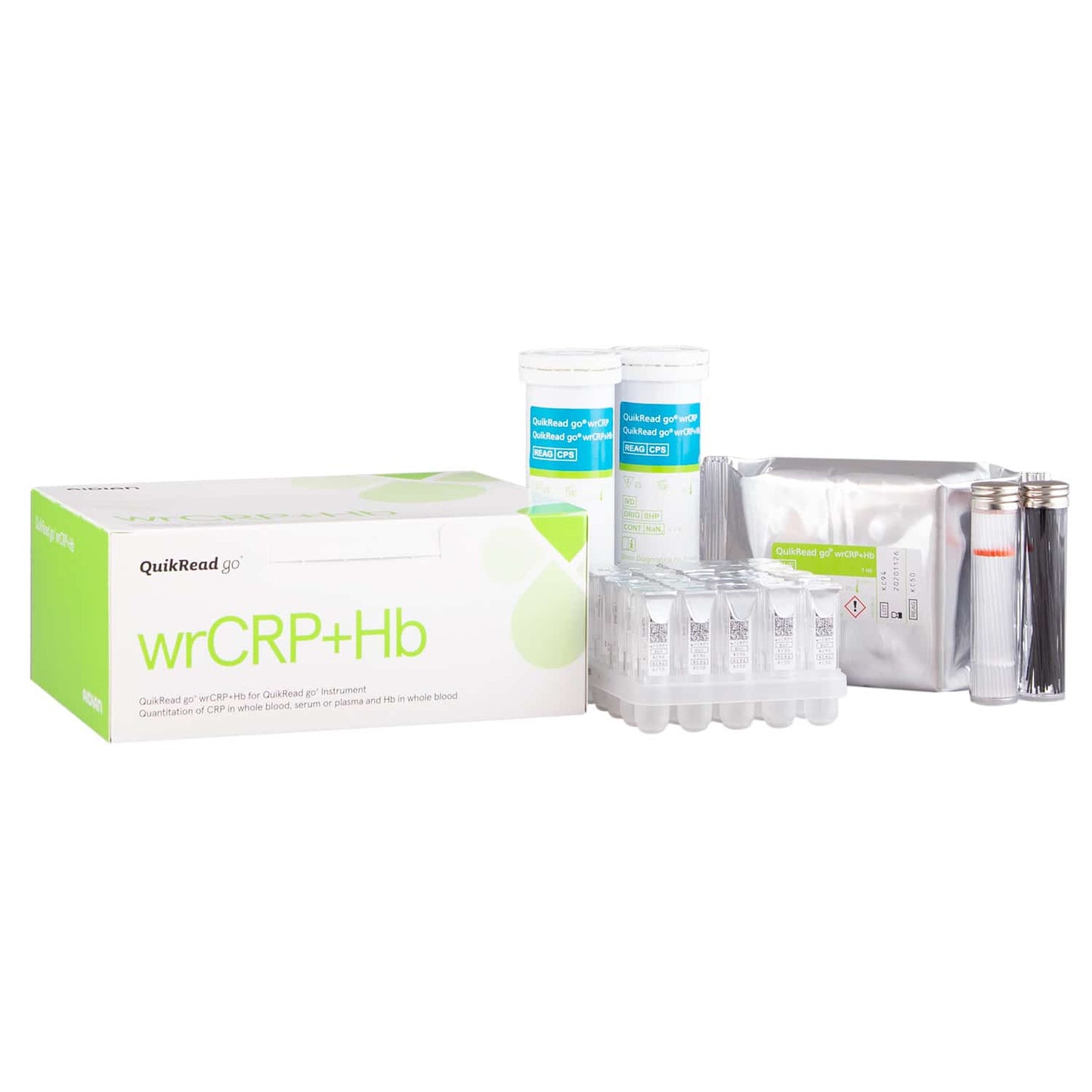 QuikRead go® wrCRP+Hb Kit