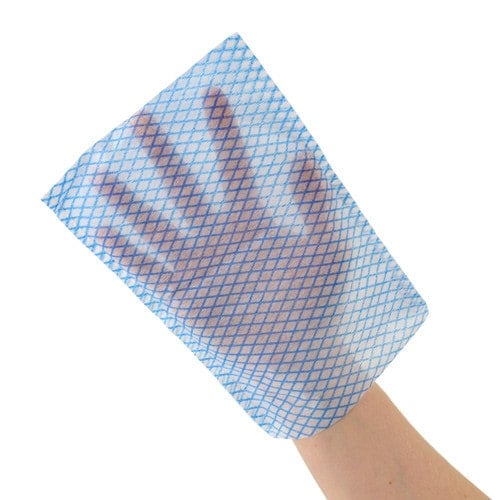Waschhandschuhe, genäht, 100 Stück