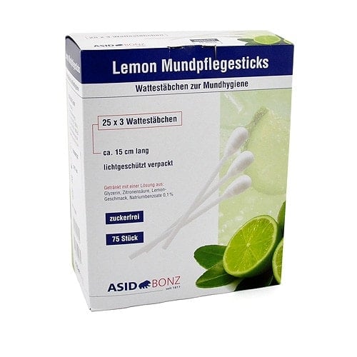 Mundpflegestäbchen Lemon