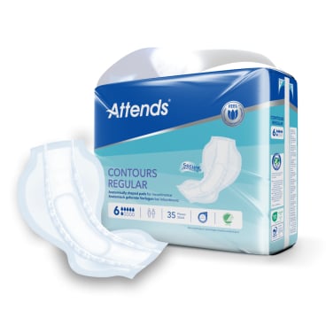 Attends Contours Regular Inkontinenzvorlagen