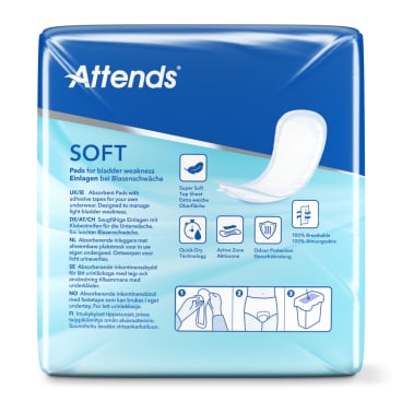 Attends Soft 3 Extra Inkontinenzeinlagen