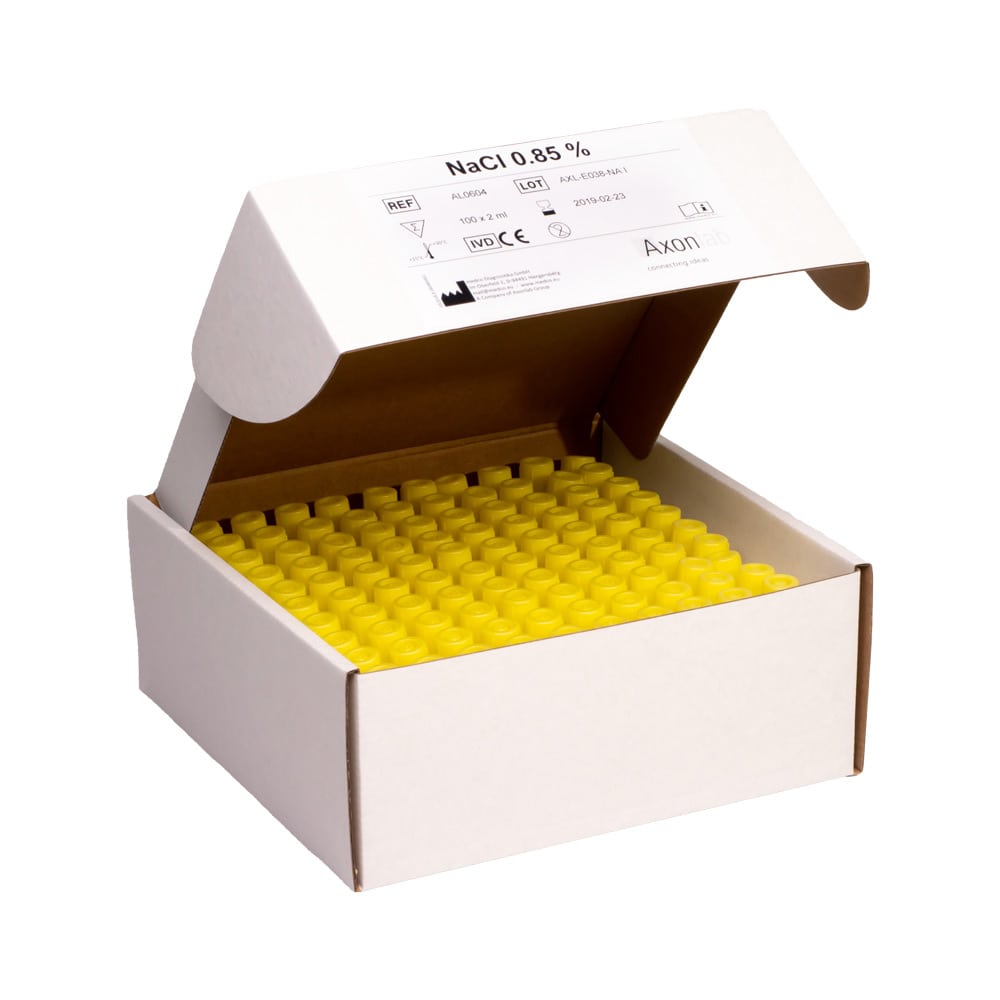 2 ml NaCl-Röhrchen 0.85 %