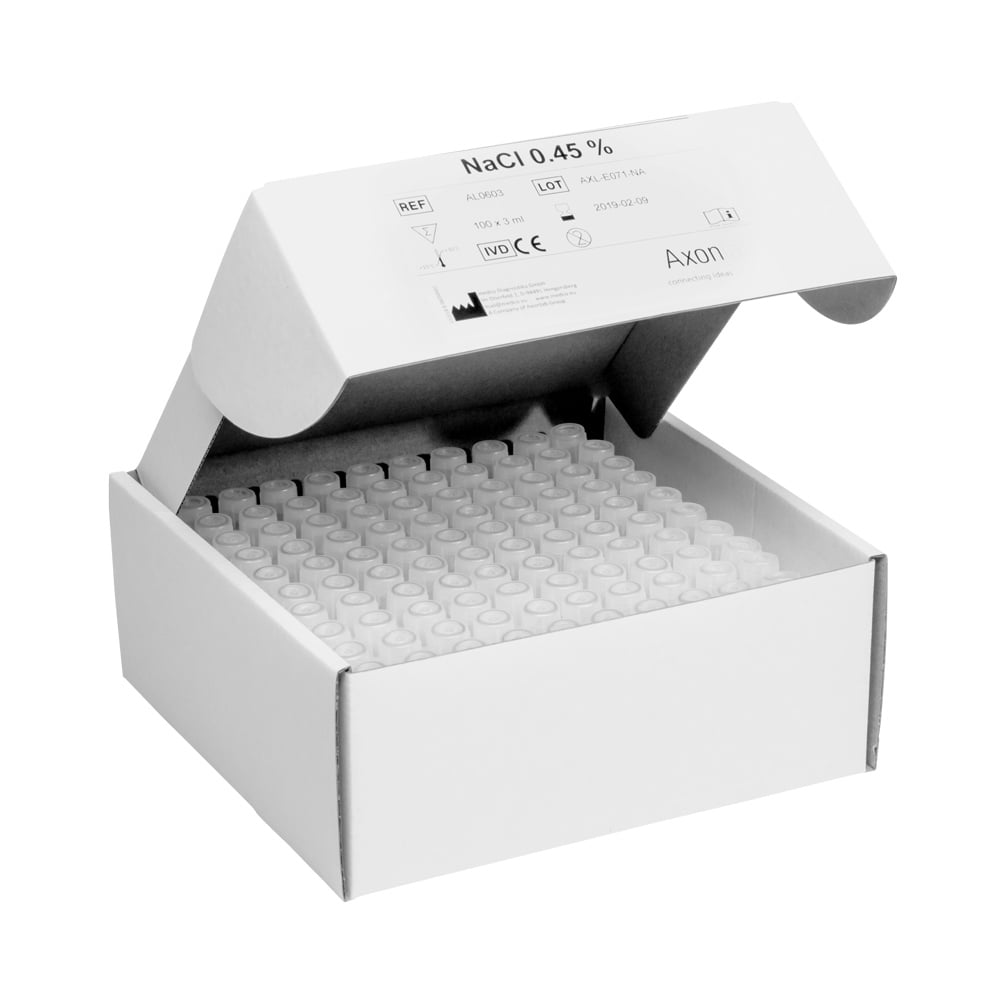 «Ready-to-use» NaCl-Röhrchen