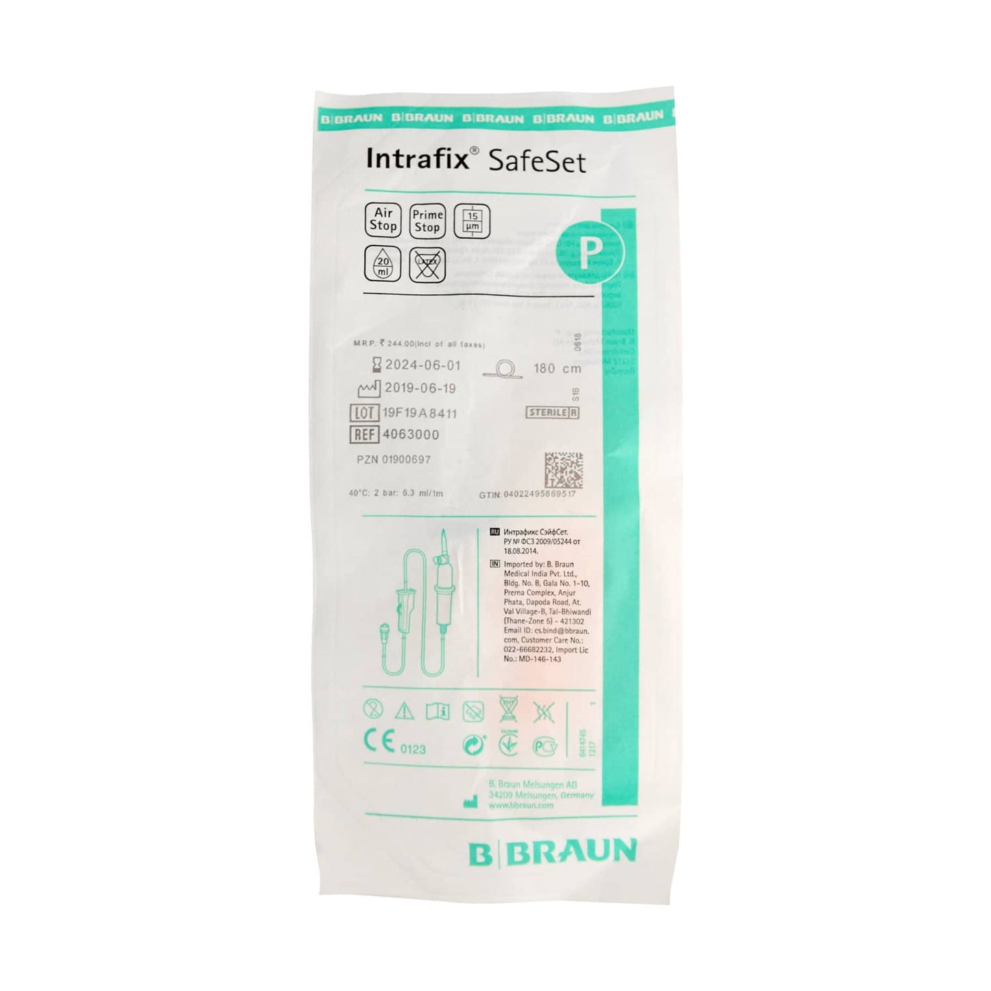Intrafix SafeSet Infusionsgerät