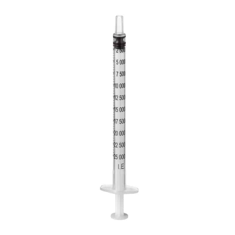 Omnifix H mit Heparin-Skalierung