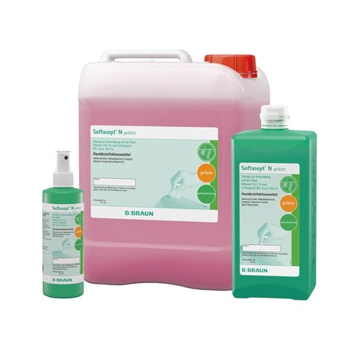 B. Braun - Softasept N gefärbt - 1000ml (Spenderflasche)