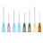 23G x 1 1/4; 0,60 x 30 mm, blau