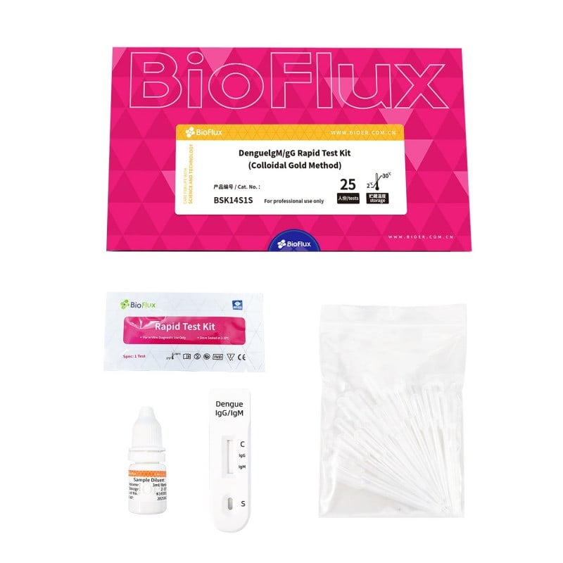 BIOFLUX Dengue Antikörper-Schnelltest