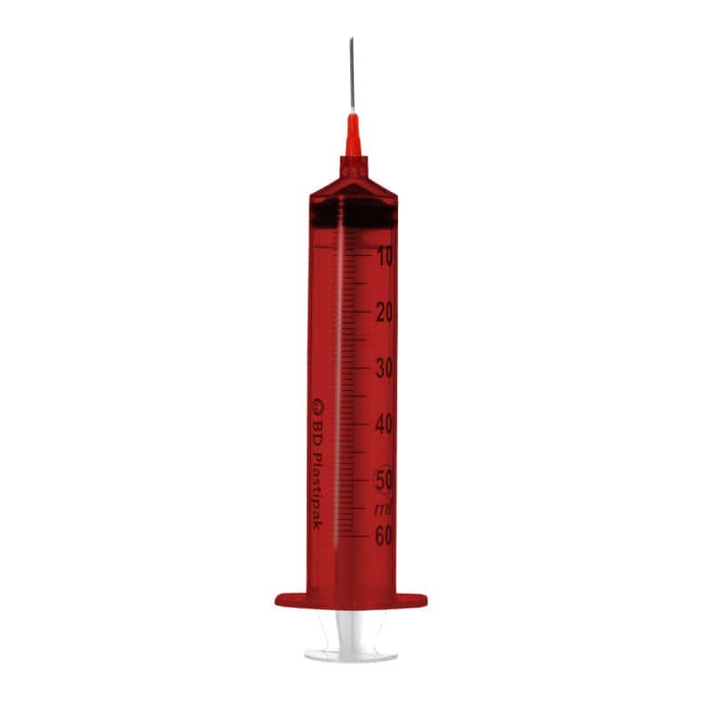 BD Plastipak™ mit Aufziehkanüle