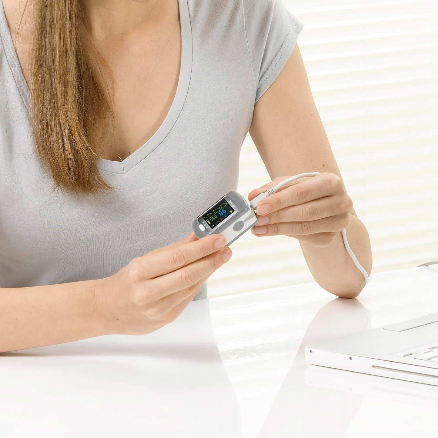 Beurer PO 80 USB-Fingerpulsoximeter