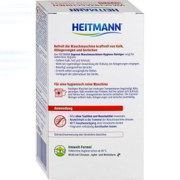 HEITMANN Express Waschmaschinen-Hygiene-Reiniger