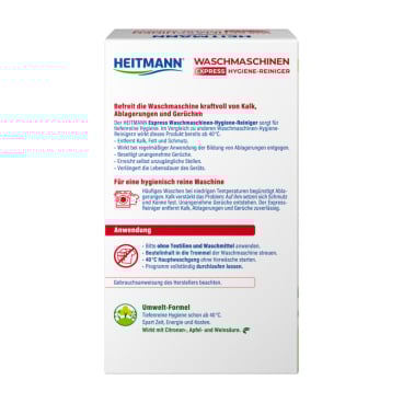 HEITMANN Express Waschmaschinen-Hygiene-Reiniger