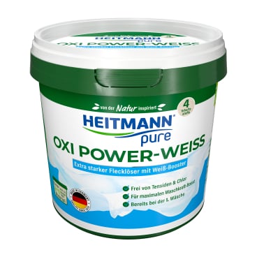 HEITMANN Fleckenentferner Pure Oxi Power, für Weißwäsche
