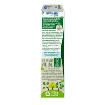 HEITMANN pure Reines Aktiv-Natron, neutralisiert Gerüche