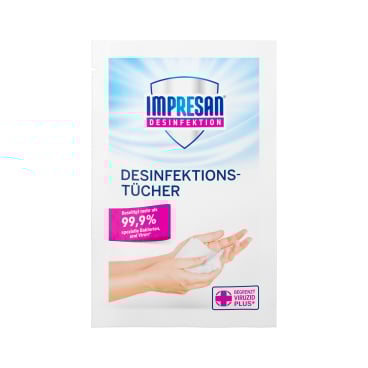 IMPRESAN Desinfektionstücher, Hand und Fläche