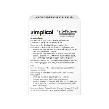 simplicol expert Farb-Fixierer