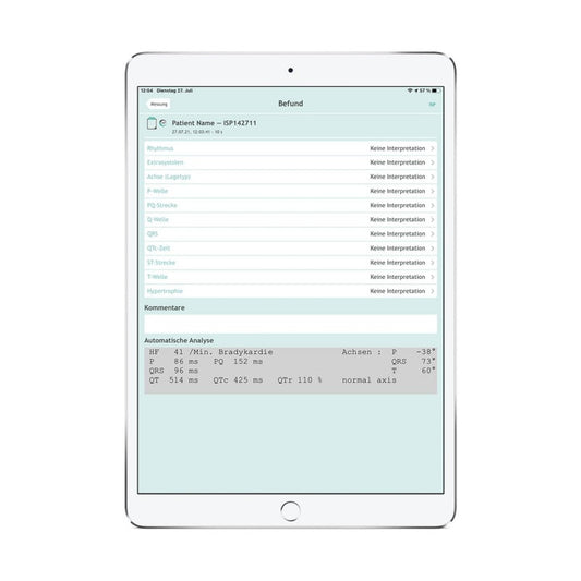 CardioSecur Pro Vermessungsoption