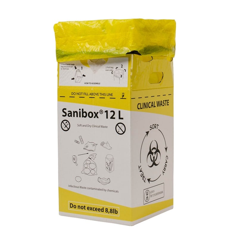 Medizinische Entsorgungsbox «Sanibox»