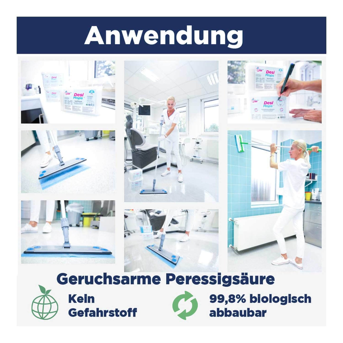 DesiMops Desinfektionsmopps Nachfüllpack