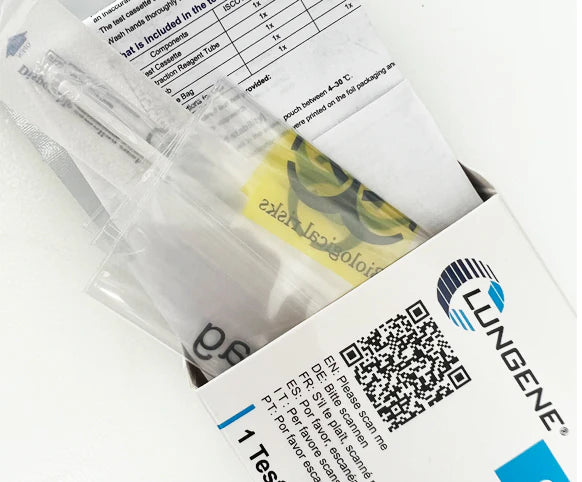 Clungene® Covid-19 Corona Schnelltest für Laien (Selbsttest) - Einzeln verpackt