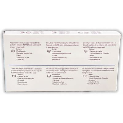 Clungene® Covid-19 Corona Schnelltest für Laien (Selbsttest) - Einzeln verpackt