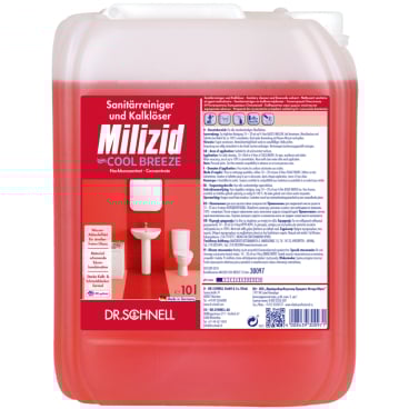 Dr. Schnell MILIZID Sanitärreiniger COOL BREEZE, Konzentrat