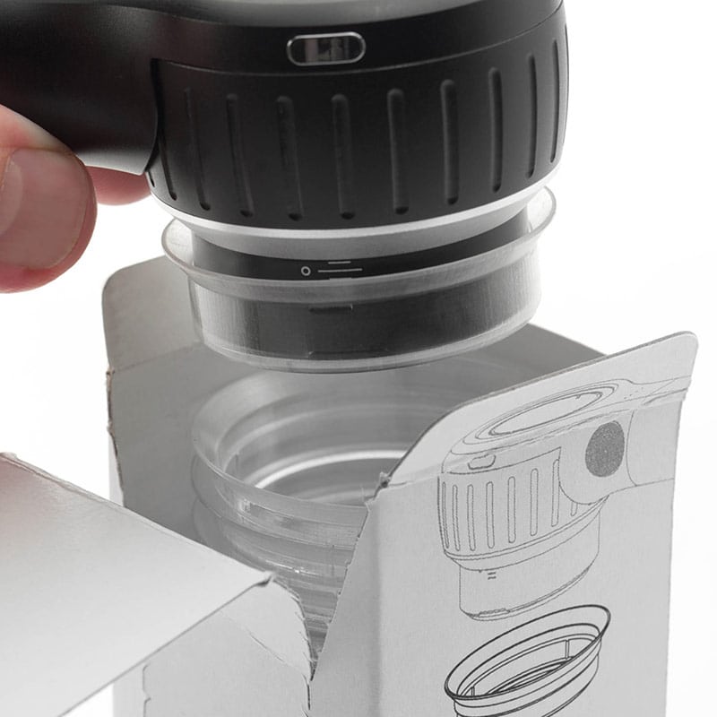 3Gen DermLite DL4 Dermatoskop - kompaktes Taschendermatoskop mit 18 weißen LEDs - Med-Praxisbedarf